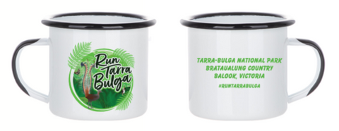 Run Tarra-Bulga Enamel Camping Mug