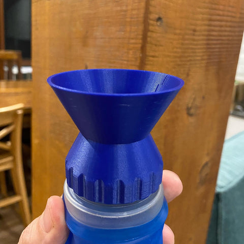 Soft flask funnel